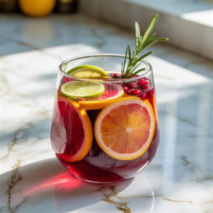 Winter Citrus Sangria