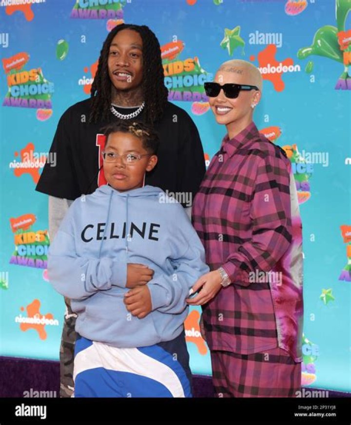 Wiz & Amber Attend The 2014 Billboard Music Awards