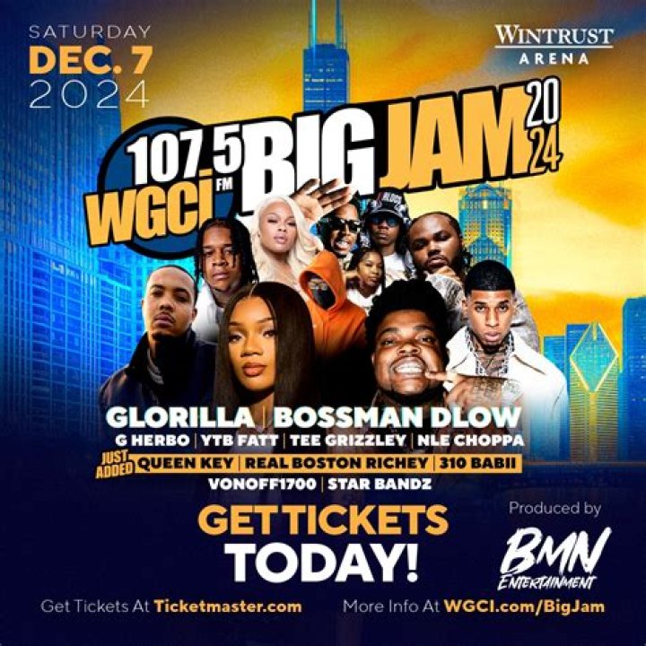 Yella Beezy WGCI Big Jam concert, United Center, Chicago, USA - 20 Dec 2019