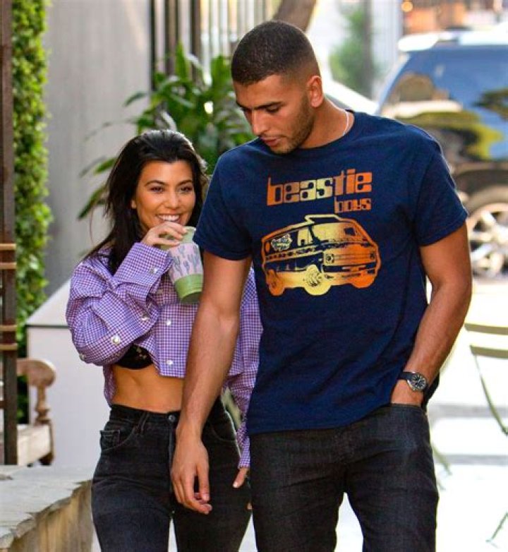 Younes Bendjima and kourtney kardashian