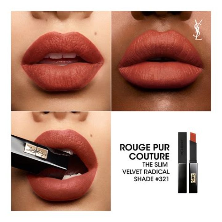 YVES SAINT LAURENT Rouge Pur Couture The Slim Matte Lipstick, $39