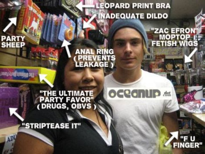 Zac Efron Sex Shop
