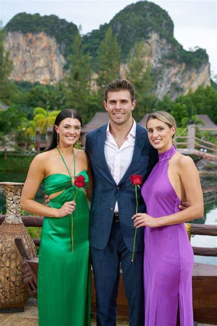 Zach Shallcross With His Final 2 Women