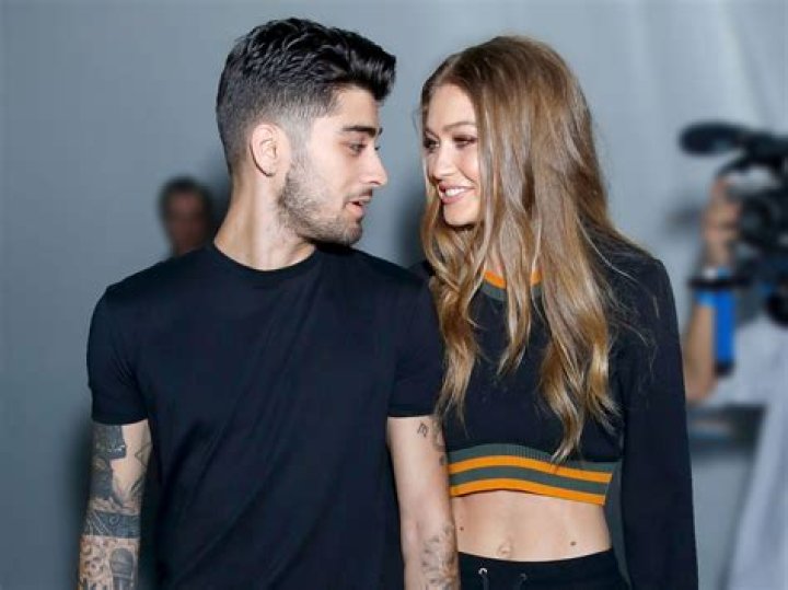 Zayn Malik and Gigi Hadid in the front row Givenchy show, Spring Summer 2017, Paris Fashion Week, France - 02 Oct 2016