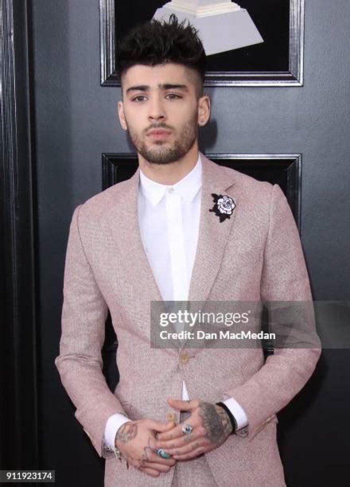 Zayn Malik60th Annual Grammy Awards, Arrivals, New York, USA - 28 Jan 2018WEARING RICHARD JAMES