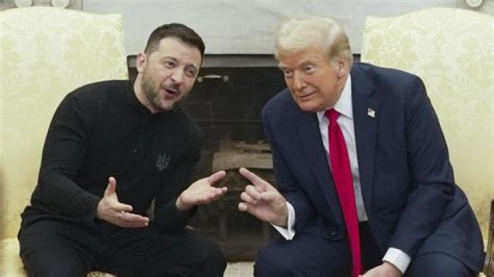 Zelenskyy Shakes Hands With Biden In Kyiv