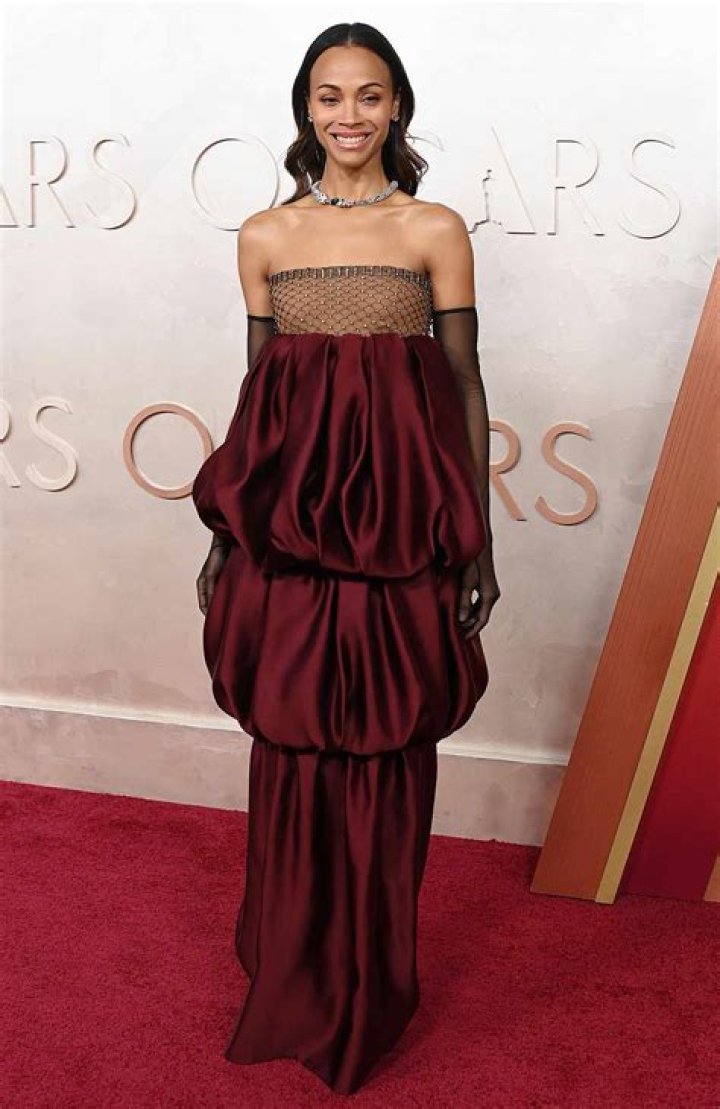 Zoe Saldana at L.A. Premiere