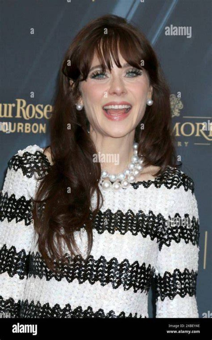 Zooey Deschanel arrives at the premiere of "Good Boys", at the Regency Village Theatre in Los Angeles LA Premiere of "Good Boys", Los Angeles, USA - 14 Aug 2019